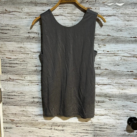 Banana Republic gray open size sleeveless shirt size XS - Picture 2 of 9